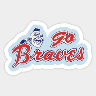 Go Braves! Sticker